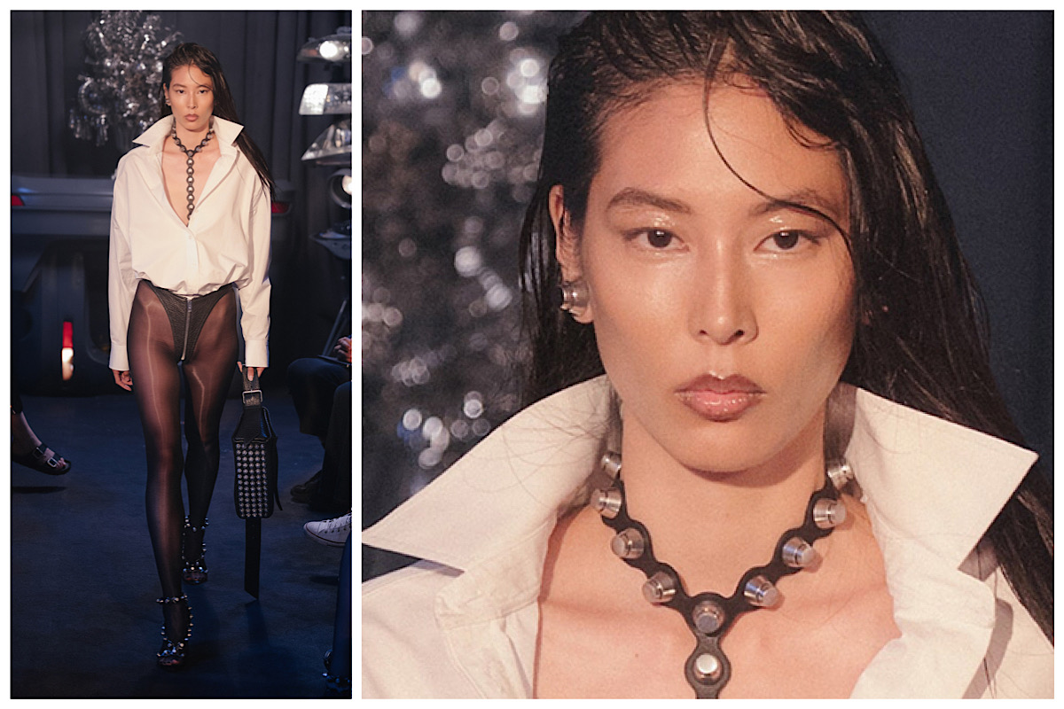 Украшения в коллекции Alexander Wang Fall 2024 Ready-to-Wear