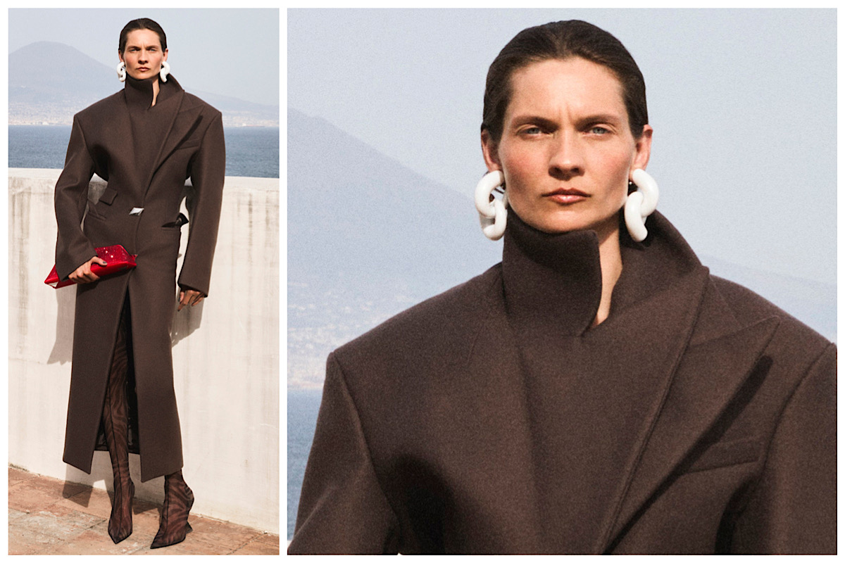 Украшения в коллекции The Attico Fall 2024 Ready-to-Wear